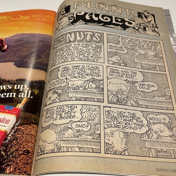 (2/$20) National Lampoon Mag February 1980 10th Anniversary Issue Vol. 2 No. 19 - Picture 6 of 6